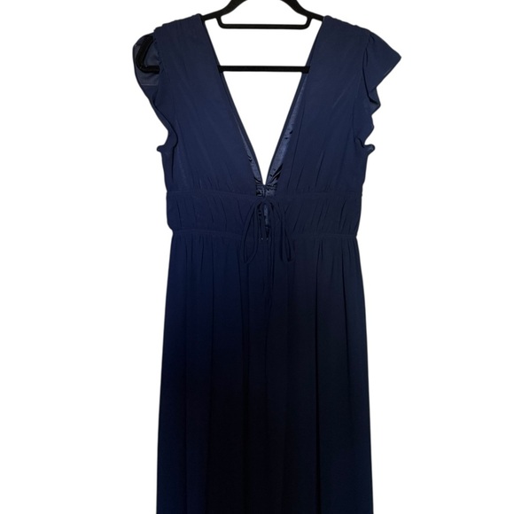 Lulus I'm All Yours Sage Brush Ruffled Maxi Dress - Picture 8 of 10